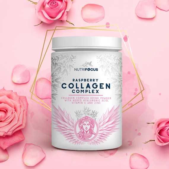 Collagen Complex málna ízű kollagén italpor hialuronsavval