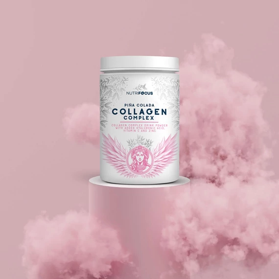 Collagen Complex pina colada koktél állványon